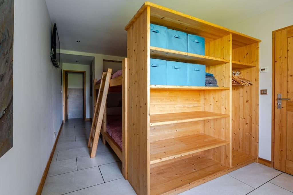 Appartement En Chalet Individuel Sauna Piscine Valmeinier Buitenkant foto