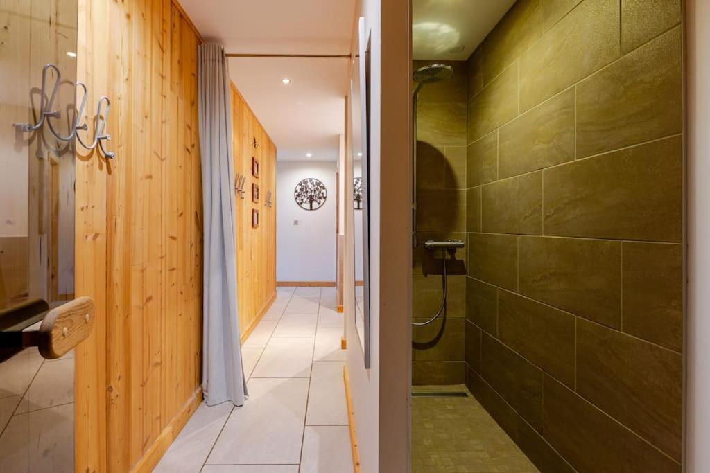 Appartement En Chalet Individuel Sauna Piscine Valmeinier Buitenkant foto