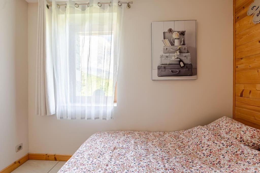 Appartement En Chalet Individuel Sauna Piscine Valmeinier Buitenkant foto