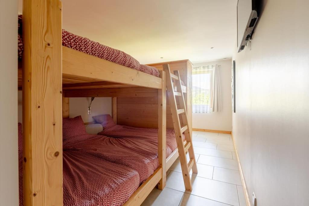 Appartement En Chalet Individuel Sauna Piscine Valmeinier Buitenkant foto