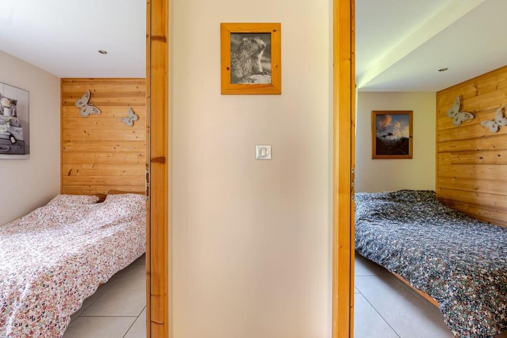Appartement En Chalet Individuel Sauna Piscine Valmeinier Buitenkant foto