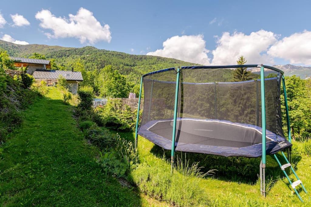 Appartement En Chalet Individuel Sauna Piscine Valmeinier Buitenkant foto