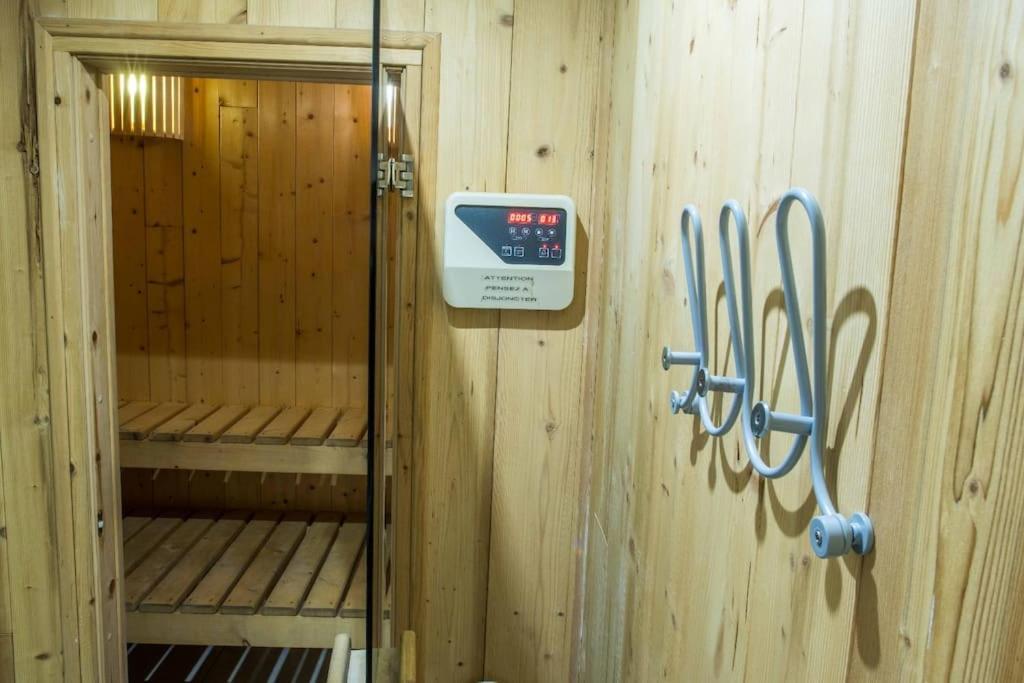 Appartement En Chalet Individuel Sauna Piscine Valmeinier Buitenkant foto